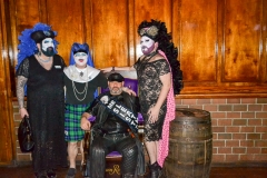 Dottie, Eliza, Cat, and Katya. It's good to tbe the King